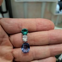 Orecchini Vidali Gioielli Donna in Argento Zircone ORAR-105-34 - ORAR-105-34